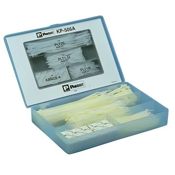 Kabelbinder-Set farblos