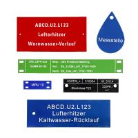 Lasergravur Kunststoffschilder