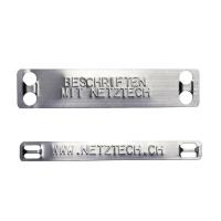 Edelstahl- und Alumarkierer geprägt